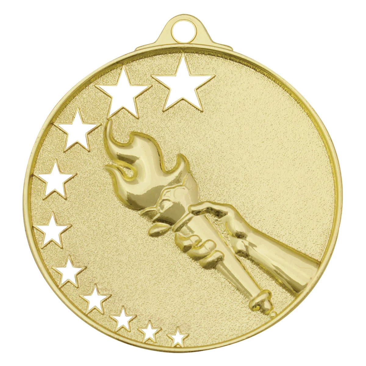 mh900g-gold Gold victory stars with metal construction
