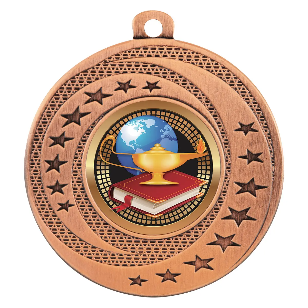 bsw105b-bronze Bronze wayfare medal - academic with metal construction