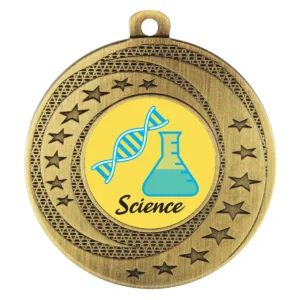 Gold wayfare - science with metal construction