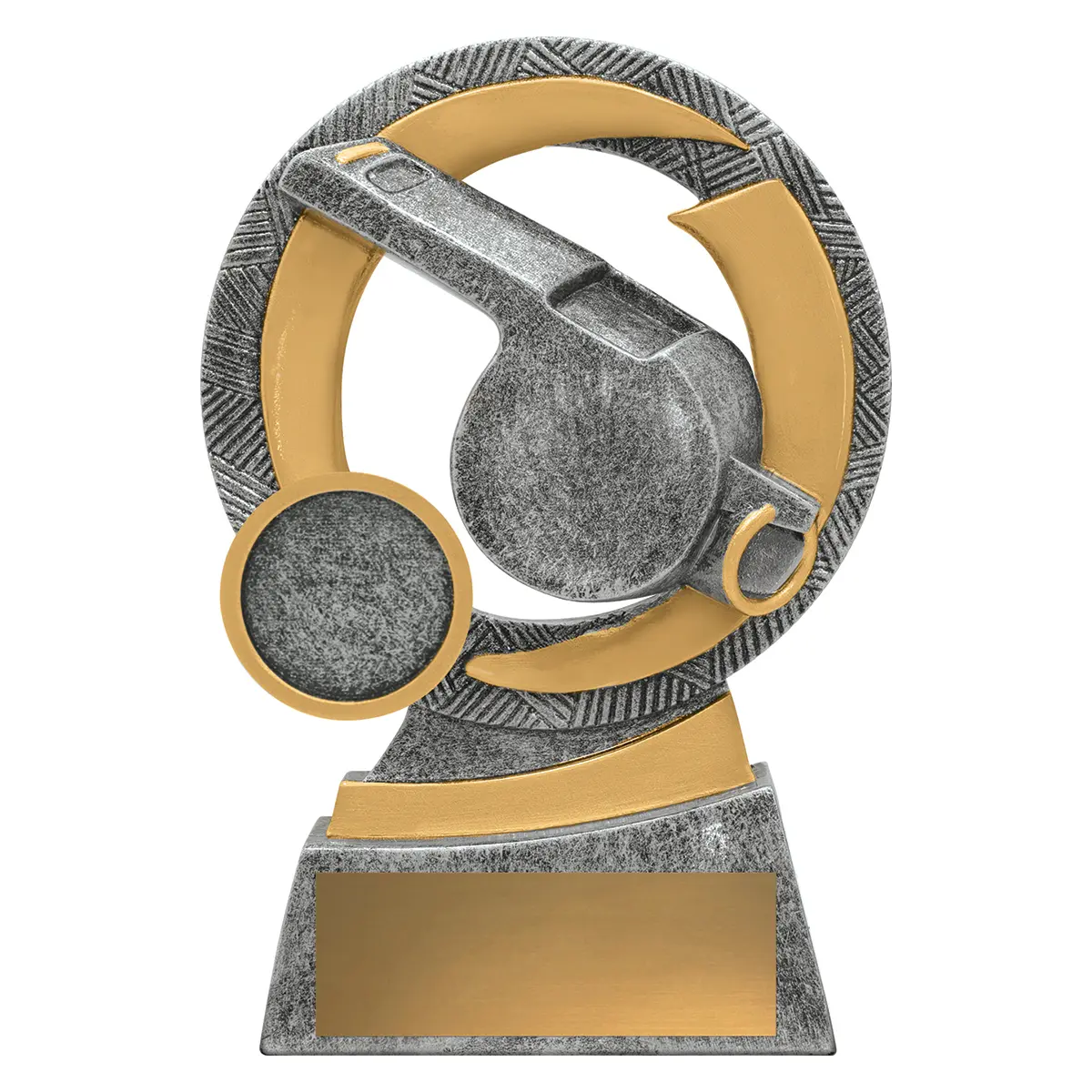 a3641a-silver Silver whistle mirage with resin construction
