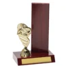 rl533a-rose-walnut Rose walnut wing backstand with plastic / timber construction