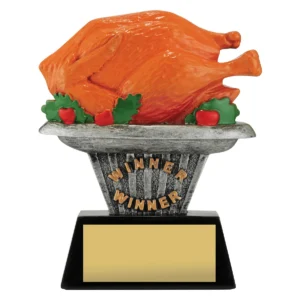 Winner winner chicken dinner with resin construction