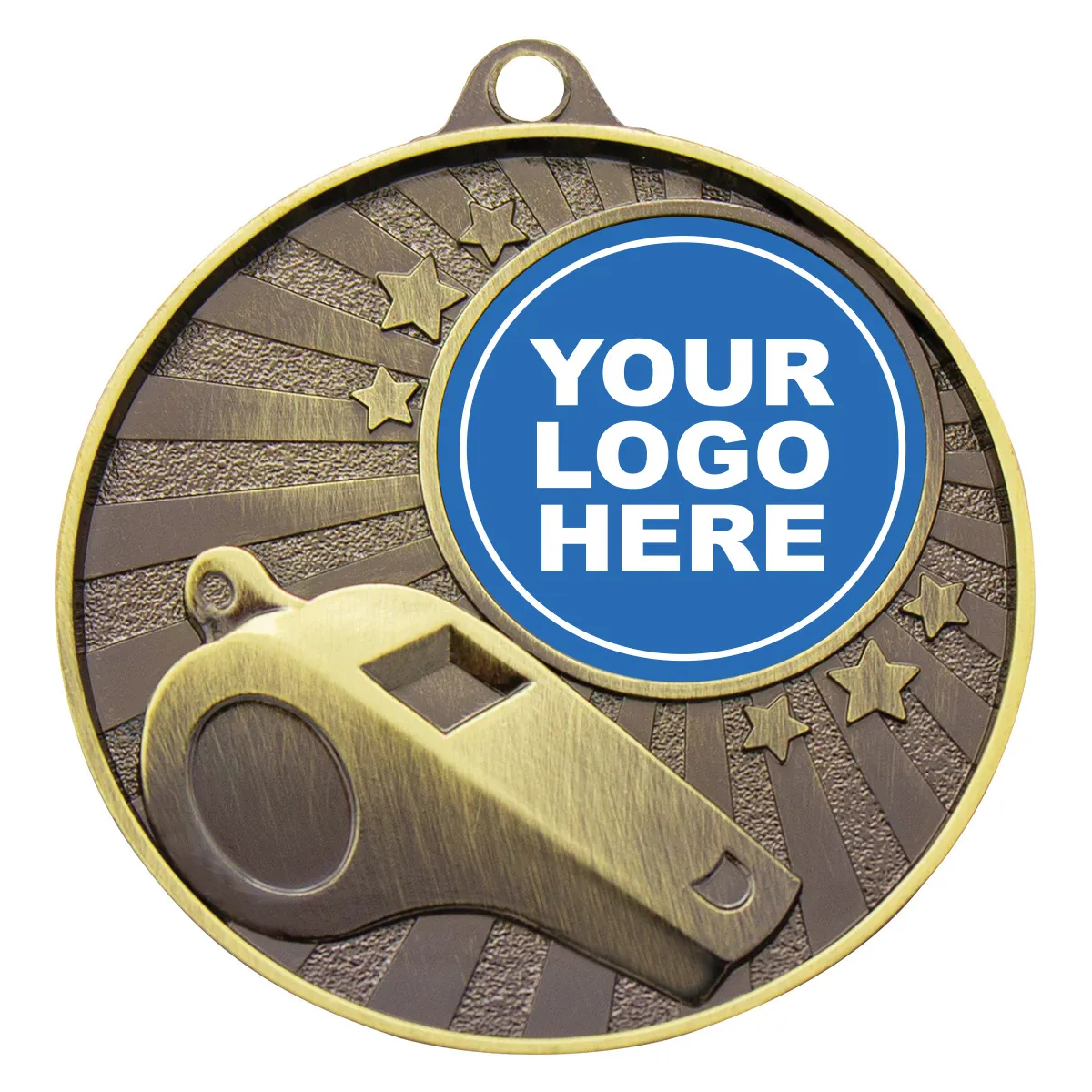 mv741g-gold Gold wisdom medal with metal construction