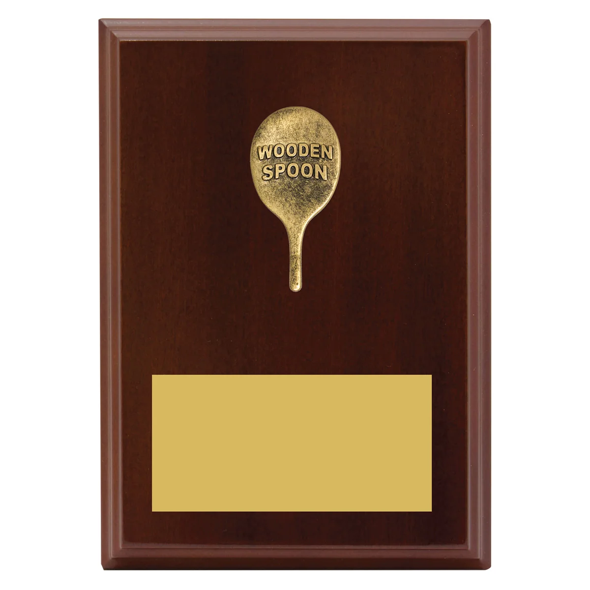 lpf502-walnut Walnut wooden spoon plaque with timber construction