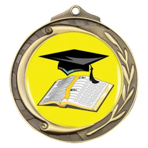 Gold wreath - academic with metal construction