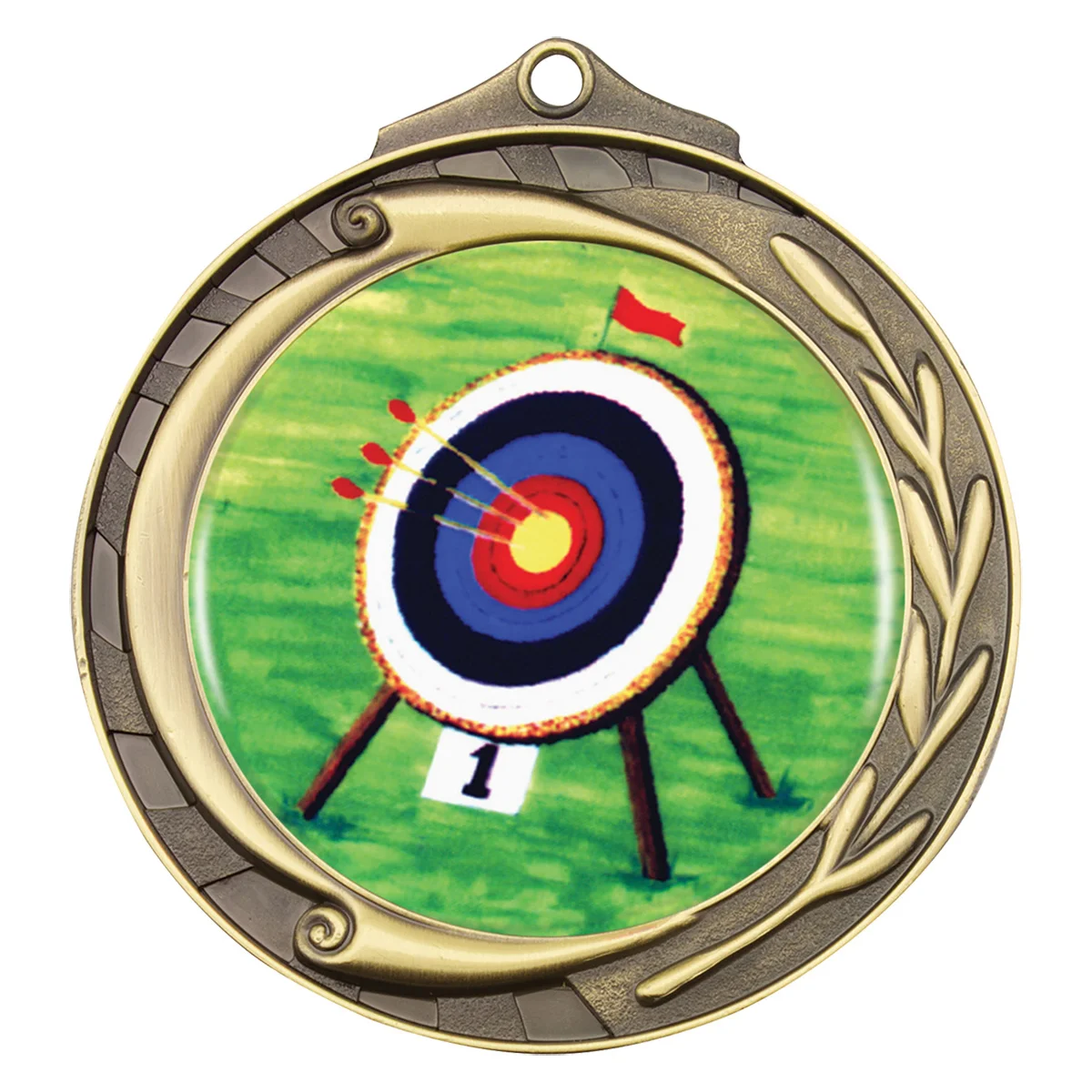 Gold wreath - archery with metal construction