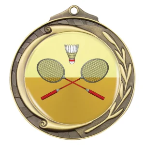 Gold wreath - badminton with metal construction