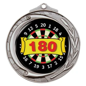 Silver wreath - darts 180 with metal construction