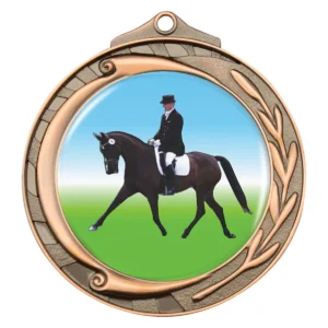 Bronze wreath - dressage with metal construction