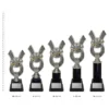 Art Anchor Art Anchor trophies next to ruler