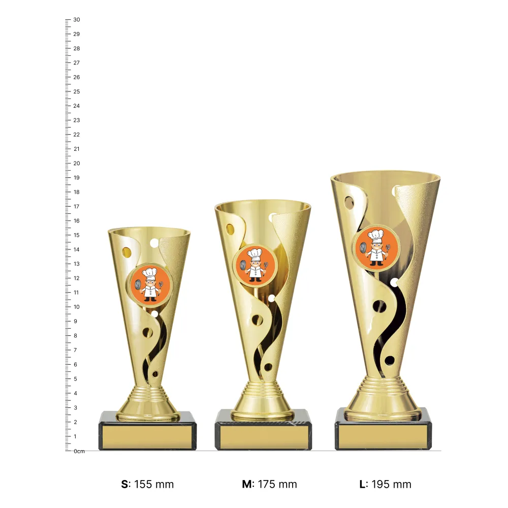 Chef Carnival Cup Chef Carnival Cup next to ruler