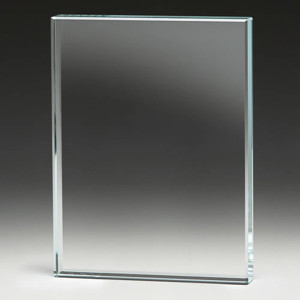 Clearview Glass Block back Clearview Glass Block glass award with glass
