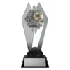 Football Shadowcrest medium Silver shadowcrest - football with plastic construction