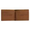 Rawhide Wallet open empty Rawhide Wallet open