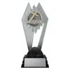 Religion Shadowcrest medium black and silver trophy with cross and bible