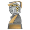 Trivia Arclight small Silver arclight trivia with resin construction
